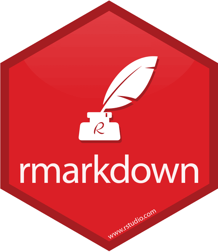 R Markdown logo